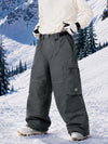 Men's Utility Wild Soul Crew Heavy Stitch Cargo Baggy Fit Snowboard Pants