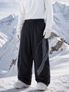 Men's Nightline Reflective Curve Park Baggy Snowboarding Pants