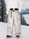 Men's Urban Vibe Workwear-Inspired Rivet-Trim Wide Fit OG Baggy Snowboard Pants