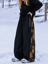 Women's Hyper Flux Graffiti Panel Side Zip Extra Baggy Snowboard Pants