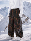 Men's Nightline Reflective Curve Park Baggy Snowboarding Pants