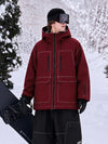 Men's UrbanCraft Street Utility Freestyle Snow Jacket – Reflective Hood & Workwear Design
