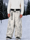 Men's Urban Vibe Workwear-Inspired Rivet-Trim Wide Fit OG Baggy Snowboard Pants