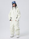 Women's Searipe Mountain Freerider One Piece Ski Suits Full Body Baggy Snowsuits