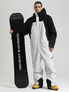 Men's Backcountry Explorer One Piece Cargo Ski Suits Full Body Snowsuits