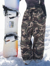 Women's Rabbit Snow Freestyle Prime Baggy Camo Snowboard Pants