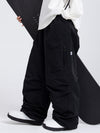Women's Prime Mountain Baggy Snow Pants with Dual Side Cargo Pockets