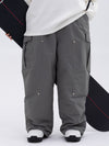 Women's Double Knee Mountain Freestyle Baggy Snow Pants