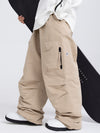 Women's Prime Mountain Baggy Snow Pants with Dual Side Cargo Pockets