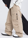 Women's Prime Mountain Baggy Snow Pants with Dual Side Cargo Pockets