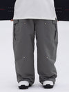 Men's Double Knee Mountain Freestyle Baggy Camo Snow Pants