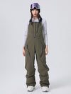 Women's Searipe Durable Mountain Rider All-Terrain Overall Snowboard Pants