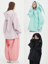 Women's Bunny Rabbit Baggy Snow Hoodie - Long Ears Decoration