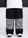 Men's All Weather Reflective Swaggy Graphic Cargo Snow Pants