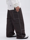 Women's Urban Street Style Freerider Baggy Snow Pants