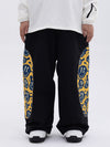 Women's All Weather Reflective Swaggy Graphic Cargo Snow Pants