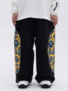 Women's All Weather Reflective Swaggy Graphic Cargo Snow Pants
