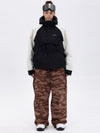 Women's Freestyle Mountain Camo Snow Suit – Bomber Jacket & Baggy Pants Set