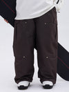 Women's Double Knee Mountain Freestyle Baggy Snow Pants
