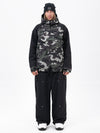 Men's Freestyle Mountain Camo Snow Suit – Bomber Jacket & Baggy Pants Set