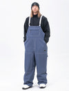 Men's City Chill Street Style Freerider Baggy Snow Bib Overalls