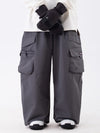 Women's Wild Soul Steeze ParkRider Multi-Pocket Utility Baggy Snow Pants