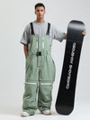 Men's Gsou Snow Mountain Chill Freestyle Baggy Snowboard Bibs