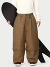 Men's Utility UrbanCraft Cargo Double Knee Snowboard Pants with Rivet-Reinforced Panels