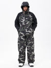 Men's Freestyle Mountain Camo Snow Suit – Bomber Jacket & Baggy Pants Set