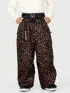 Men's Urban Vibe Workwear-Inspired Rivet-Trim Wide Fit OG Baggy Snowboard Pants