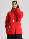 Women's Gsou Snow Durable Mountain Pro Winter Function Cargo Snow Jacket