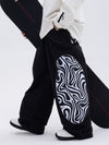 Men's All Weather Reflective Swaggy Graphic Cargo Snow Pants