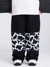 Men's All Weather Reflective Swaggy Graphic Cargo Snow Pants