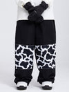 Women's All Weather Reflective Swaggy Graphic Cargo Snow Pants