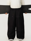 Men's Utility UrbanCraft Cargo Double Knee Snowboard Pants with Rivet-Reinforced Panels