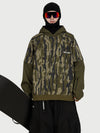 Men's Park Rider 2-in-1 Layered Freestyle Snow Hoodie with Contrast Sleeves