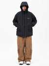 Men's Night Skiing Chill Reflective Snow Suit – Mountain Jacket & Streetstorm Baggy Pants Set