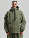 Men's Gsou Snow Durable Urban Vibe Pullover Anorak Snowboard Jacket