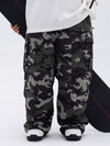 Women's Double Knee Mountain Freestyle Baggy Snow Pants