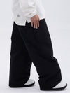 Women's Double Knee Mountain Freestyle Baggy Camo Snow Pants