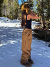 Women's Double Knee Mountain Freestyle Baggy Camo Snow Pants