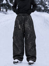 Women's TerrainFlex Freestyle Oversized Cargo Snowboard Pants – Crew Edition