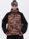 Women's Mountain Freestyle Cargo Pocket Bomber Camo Snowboard Jacket