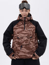 Women's Mountain Freestyle Cargo Pocket Bomber Camo Snowboard Jacket