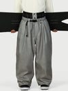 Men's Urban Vibe Workwear-Inspired Rivet-Trim Wide Fit OG Baggy Snowboard Pants
