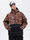 Women's All Season Mountain Vibe Streetstorm Pullover Camo Snowboard Jacket