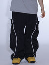 Men's Gsou Snow Luminous Edge Reflective Cargo Baggy Snow Pants