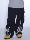 Women's Gsou Snow Furious Spark Reflective Fire Cargo Snow Pants
