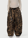 Women's Wild Motion Reflective Cargo Pockets Extra Baggy Snowboard Pants