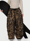 Women's Wild Motion Reflective Cargo Pockets Extra Baggy Snowboard Pants